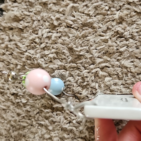 Dept. 56 Sandra Magsamen "Princess" Pink Ceramic Wall Plaque - Picture 4 of 5